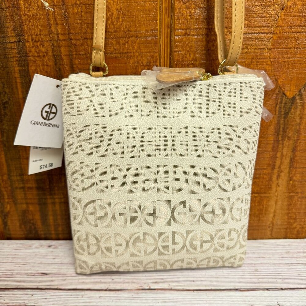 GIANI BERNINI Block Signature Dasher Crossbody - Picture 2 of 5